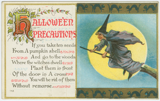 Hallowe'en precautions.