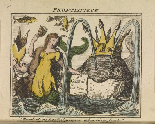 "Resolv'd on proclaiming a submarine feast"