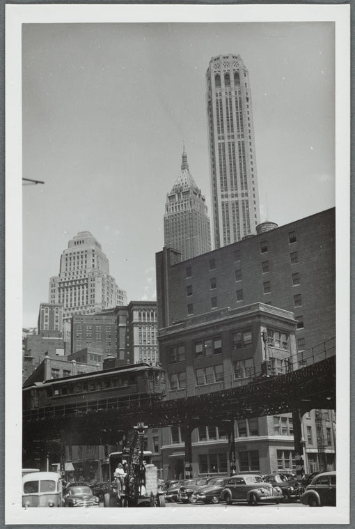View of the 3rd Avenue S-curve near South Ferr[y], Manhattan, N.Y.