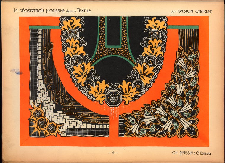 La décoration moderne dans le textile: 60 motifs en couleur