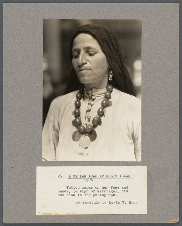 A Syrian Arab at Ellis Island, 1926
