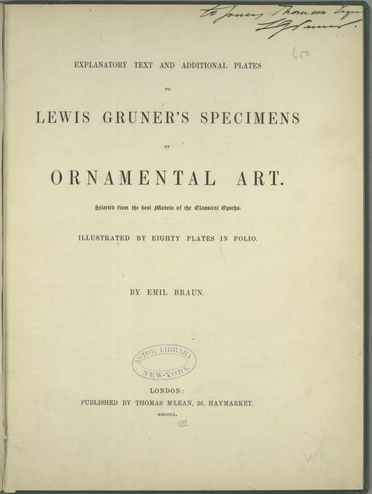 Explanatory text and additional plates...