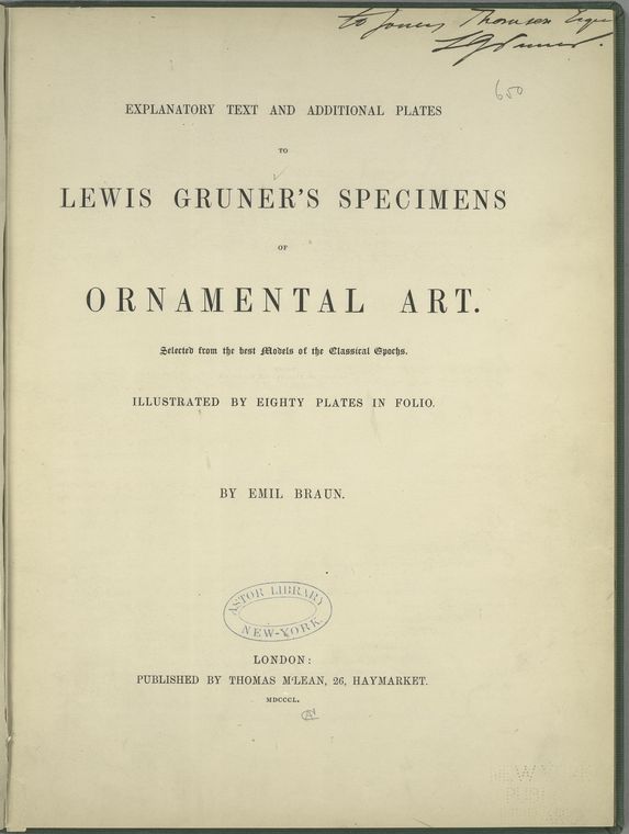 Explanatory text and additional plates...