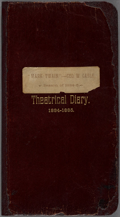 Pond, James Burton. Holograph register. Oct. 3, 1884 - Feb. 1885.