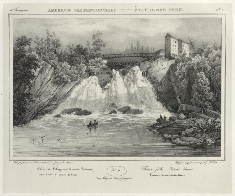 Therasa Falls, Indian River.