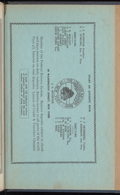 Medicine and commerce : two books in one volume