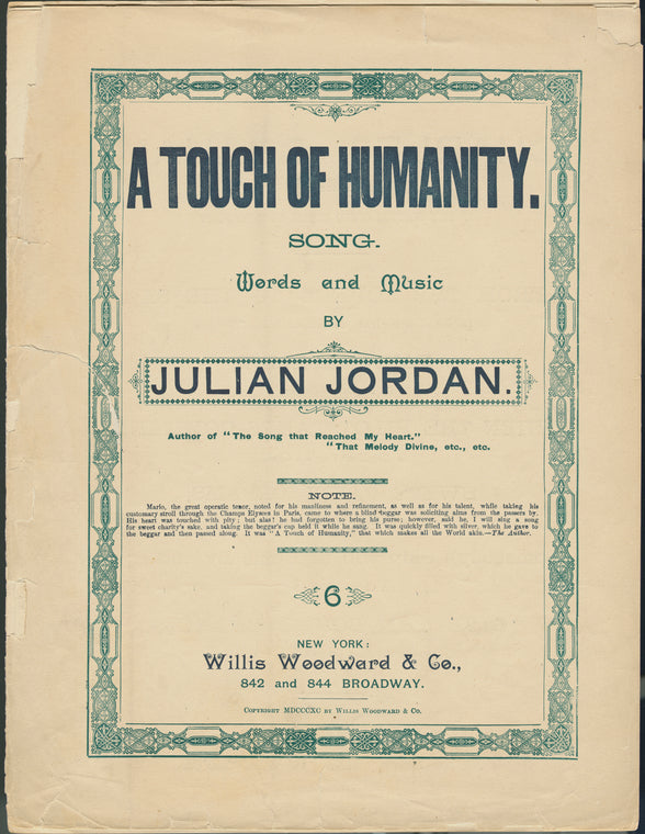 A touch of humanity