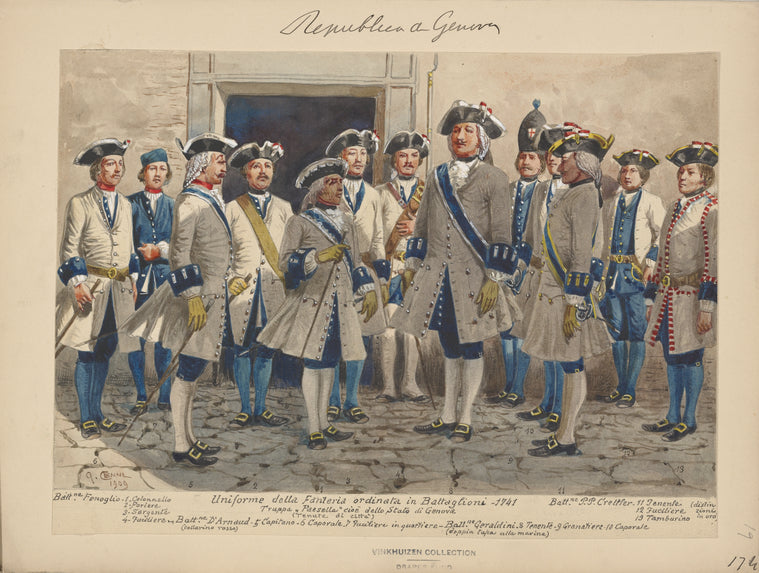 Italy. Genoa, 1685-1800