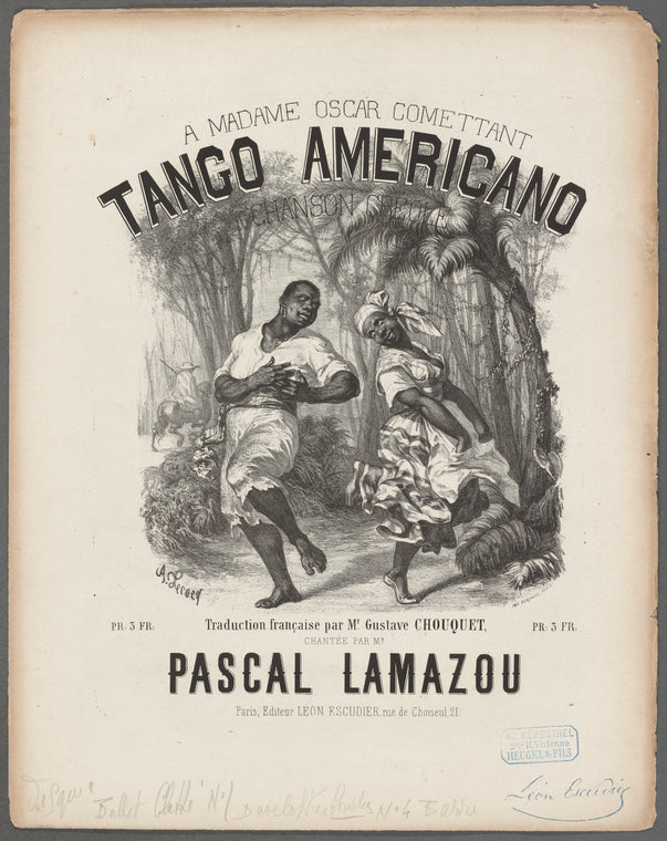 Tango americano: chanson Creole