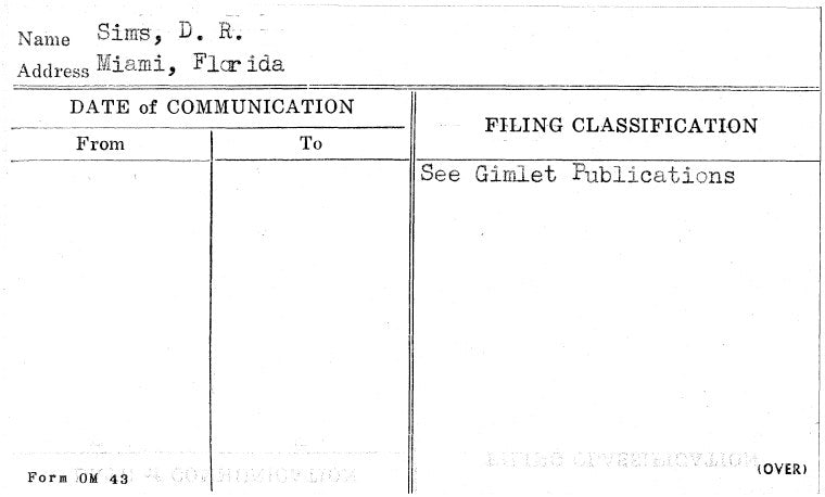 Sims, D.R.