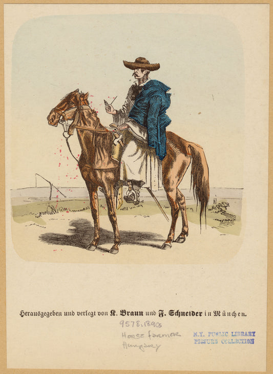 Horse farmer, Hungary