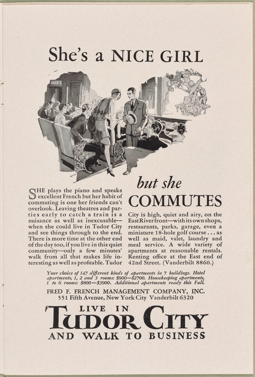 She's a NICE GIRL, but she COMMUTES