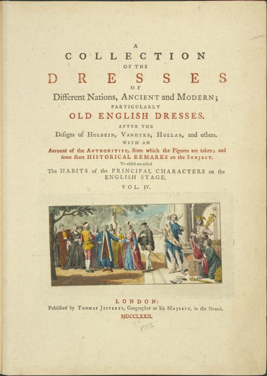 A collection of the dresses of different nations, ancient and modern