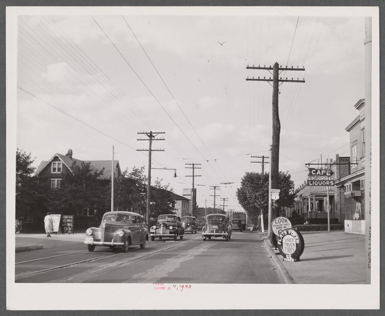 Baltimore-Washington Boulevard. U. S. Highway No. 1. Baltimore, Maryland.