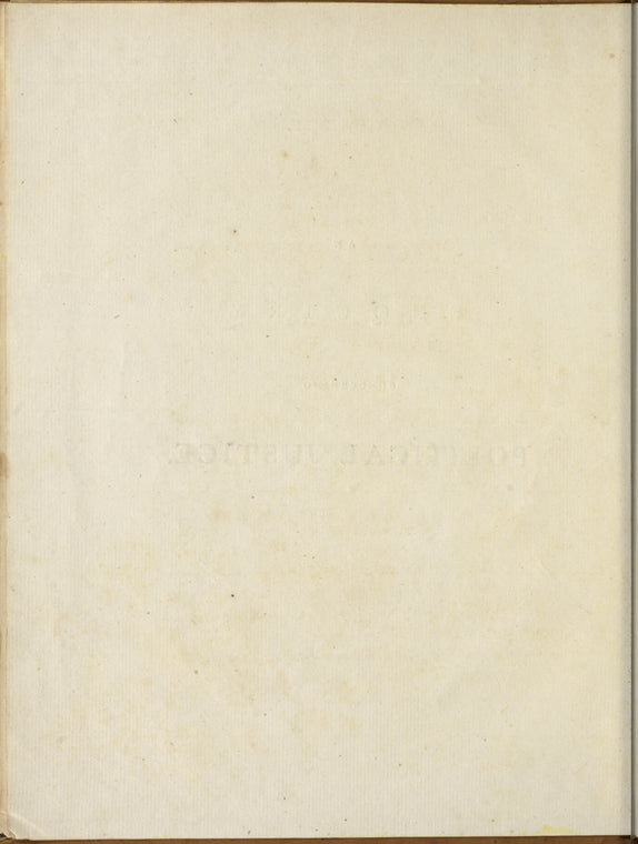 Holograph annotations in a copy of Godwin's Political Justice