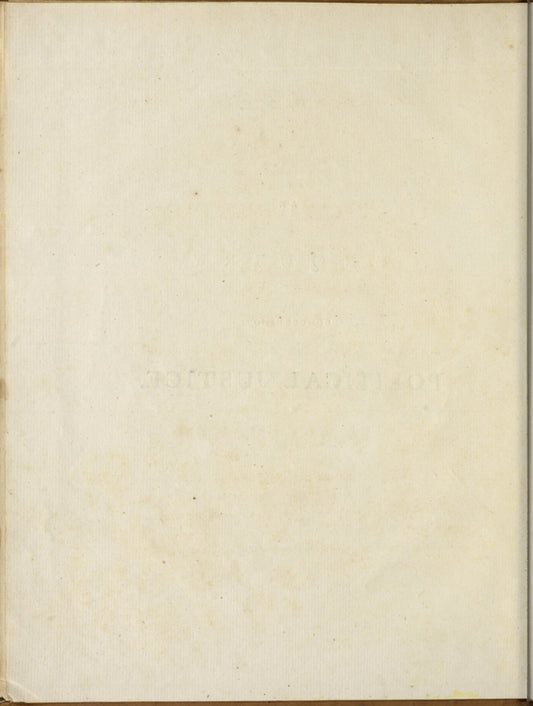 Holograph annotations in a copy of Godwin's Political Justice