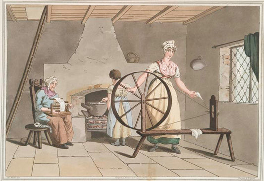 Woman spinning