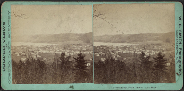 Cooperstown, from Observation Hill.