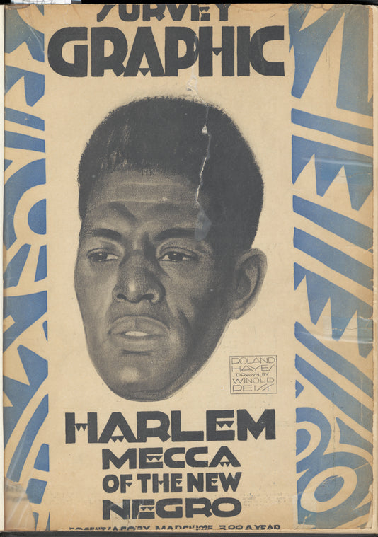 Harlem, Mecca of the new Negro. [cover]