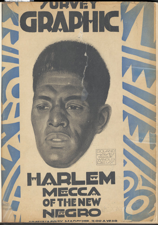 Harlem, Mecca of the new Negro. [cover]