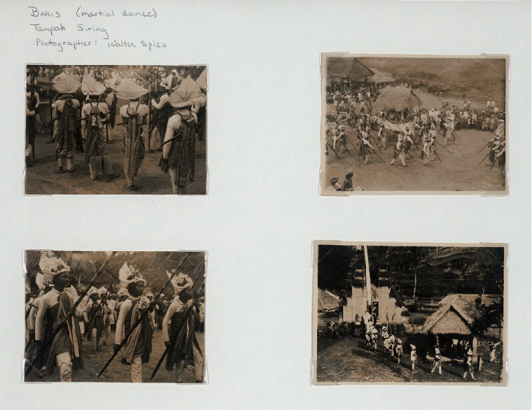 Baris (martial dance), Tampak Siring