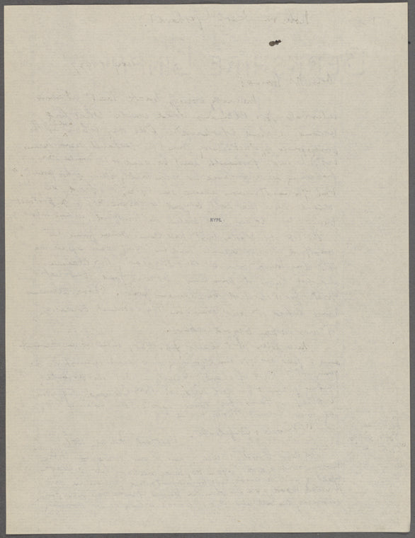 Gerhardt, [Karl and Hattie], TL to. Oct. 23, [1882].