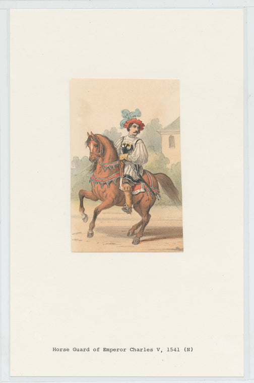 Garde cavalie. 1541