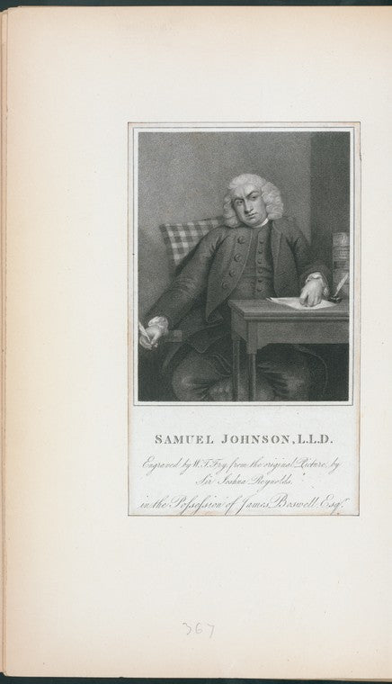 Samuel Johnson, L.L.D.