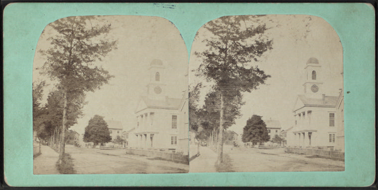 Town Hall, West view, Westbury, N.Y.
