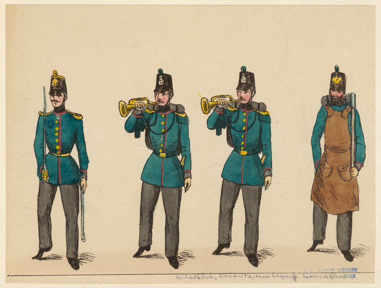 Saxon riflemen
