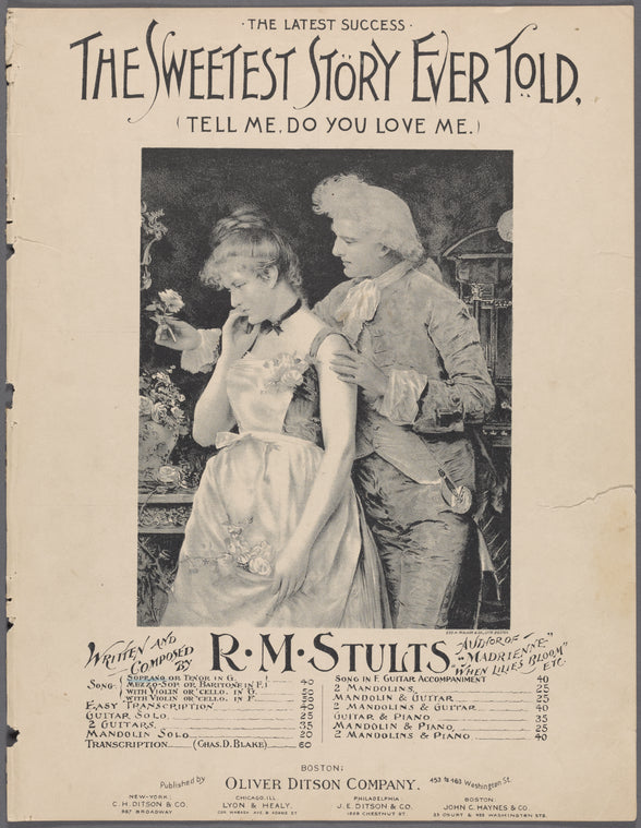 The sweetest story ever told, (tell me, do you love me)