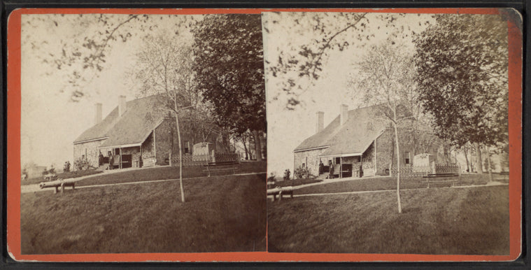 Washington's Headquarters, Newburgh, N.Y. Rear view.