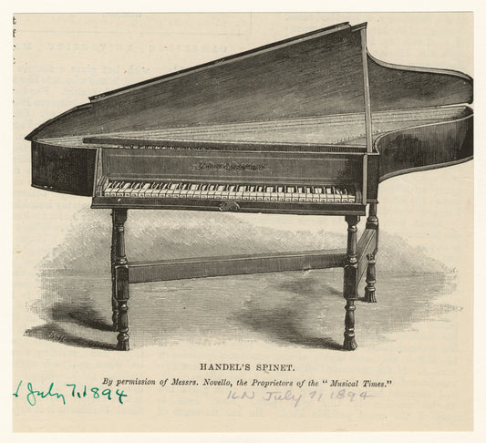 Handel's spinet.