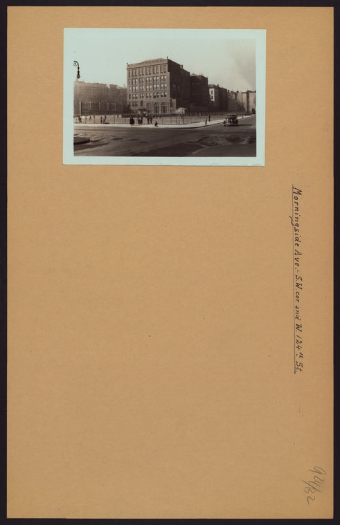 Manhattan: Morningside Avenue - 124th Street (West)