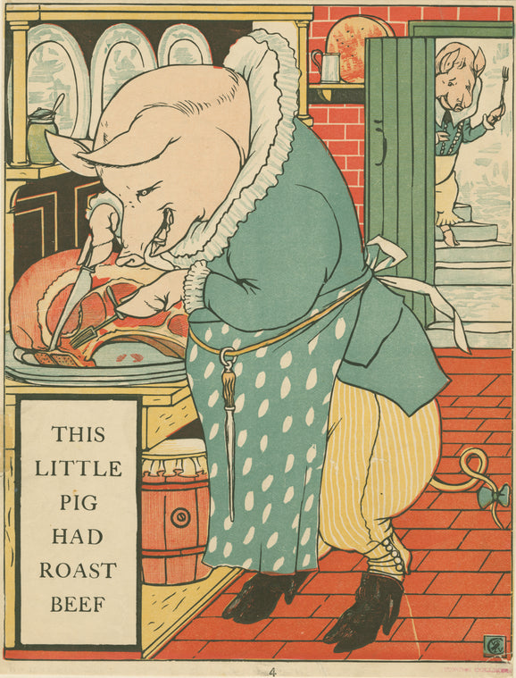 This little pig had roast beef.
