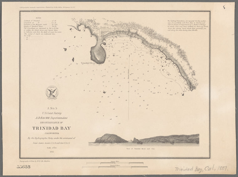 Reconnaissance of Trinidad Bay, California