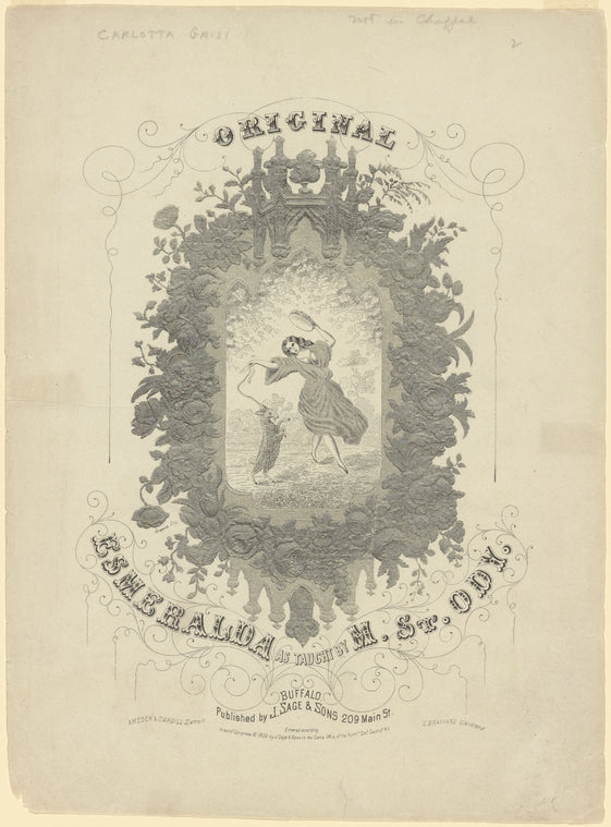 Original Esmeralda as taught by M. St. Ody