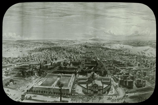 New York from the Latting Observatory, showing Croton Reservoir and Crystal Palace