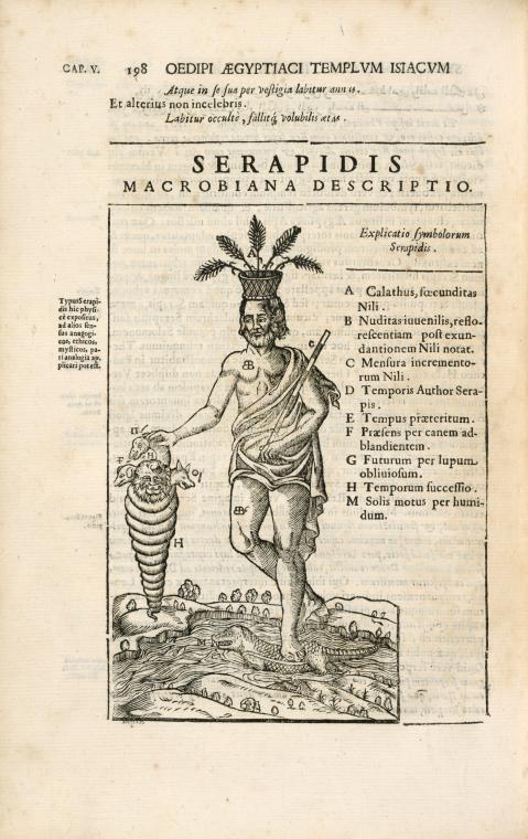 Serapidis, macrobiana descriptio.