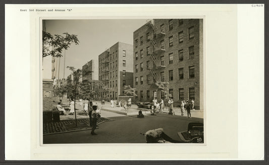 3rd Street (East) - Avenue A