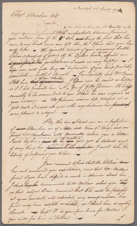 1784 January 20-June 30