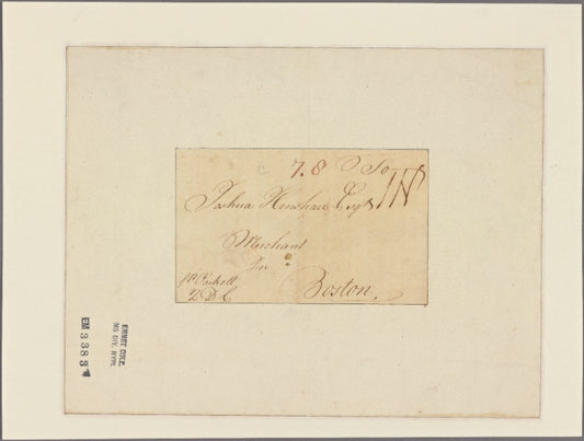 Letter to the Select Men of Boston