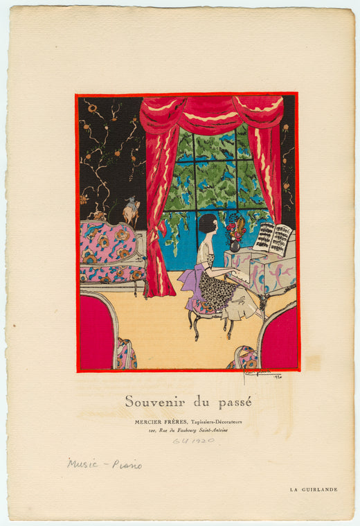 Souvenir du passé -- Mercier Frères, tapissiers-décorateurs, 100,  Rue du Faubourg Saint-Antoine.