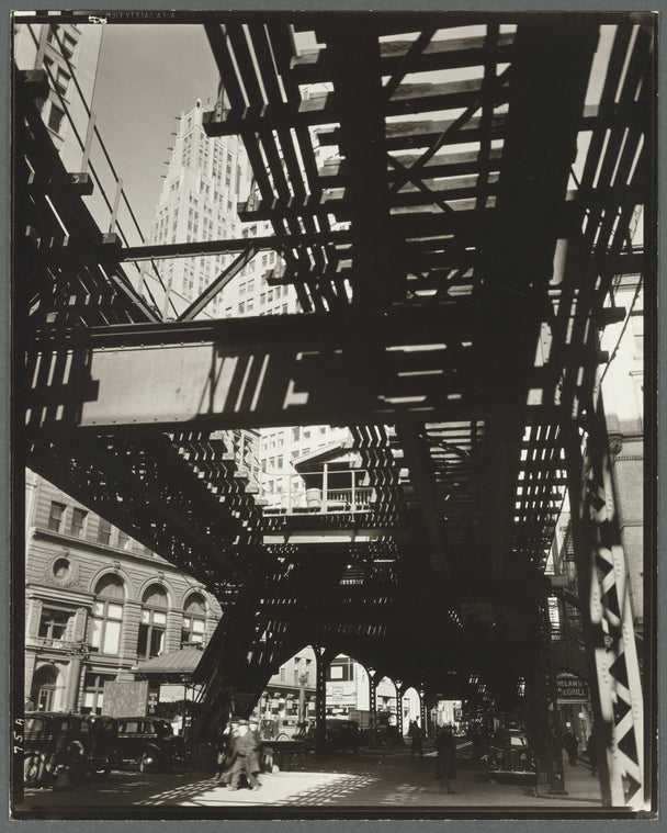El Second and Third Avenue Lines, Hanover Square and Pearl Street
