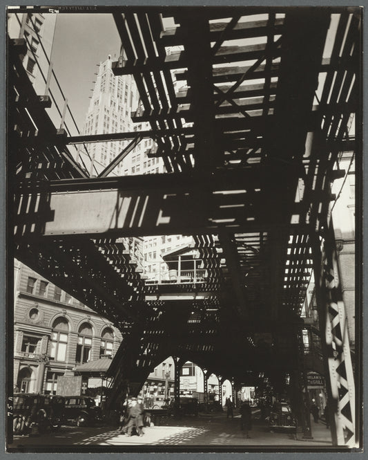 El Second and Third Avenue Lines, Hanover Square and Pearl Street