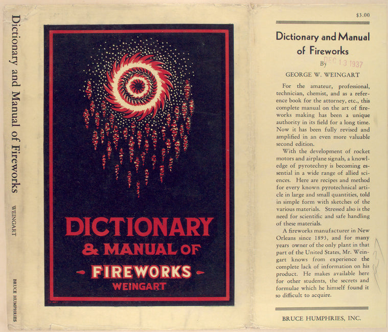 Dictionary and manual of fireworks