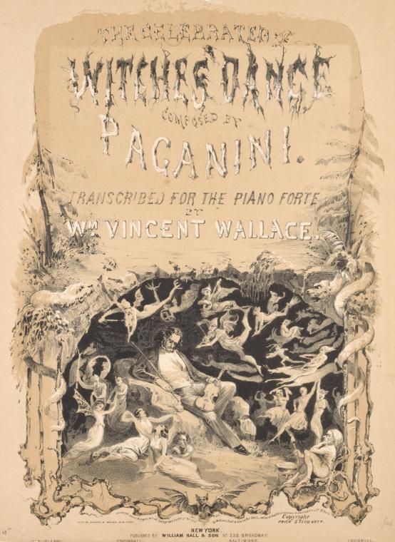 The Celebrated Witches Dance composed by Paganini.
