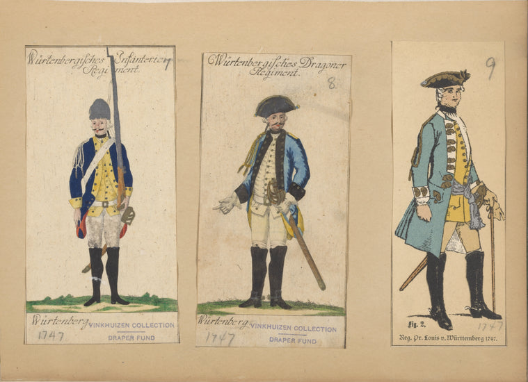 Germany, Württemberg, 1739-1767