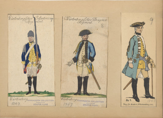 Germany, Württemberg, 1739-1767