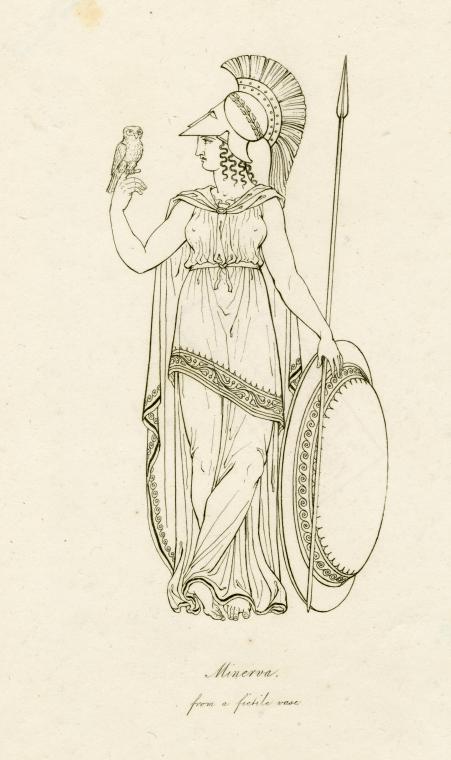 Minerva, from a fictile vase